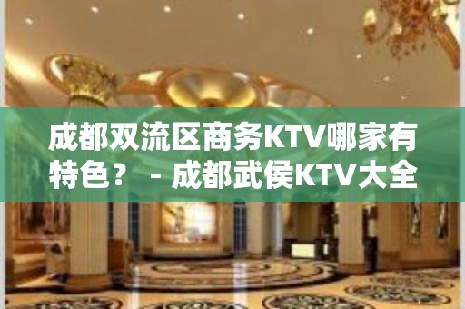 成都双流区商务KTV哪家有特色？ - 成都武侯KTV大全 