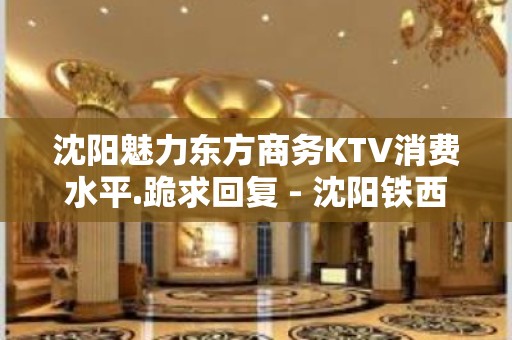 沈阳魅力东方商务KTV消费水平.跪求回复 - 沈阳铁西KTV大全 