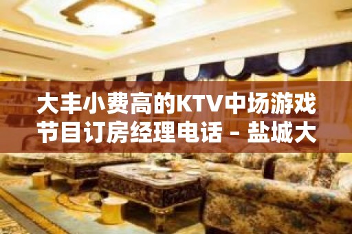 大丰小费高的KTV中场游戏节目订房经理电话 – 盐城大丰KTV排名大全