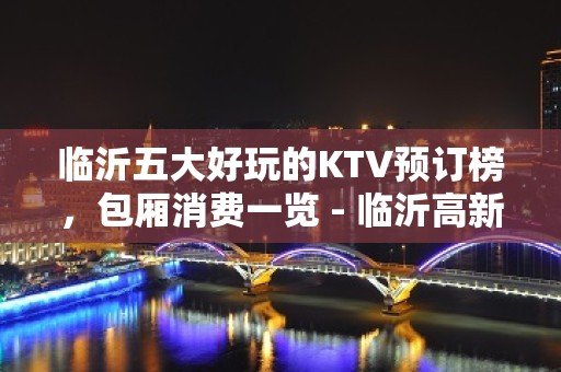 临沂五大好玩的KTV预订榜，包厢消费一览 - 临沂高新区KTV大全 