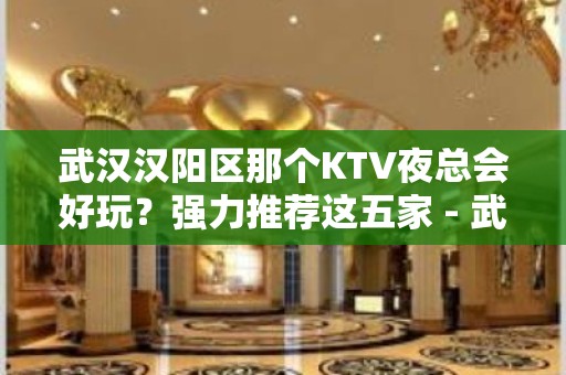 武汉汉阳区那个KTV夜总会好玩？强力推荐这五家 - 武汉汉阳KTV大全 