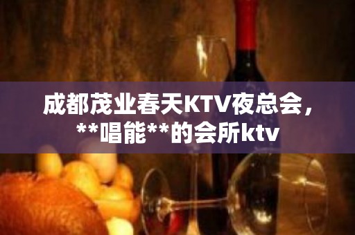 成都茂业春天KTV夜总会，**唱能**的会所ktv