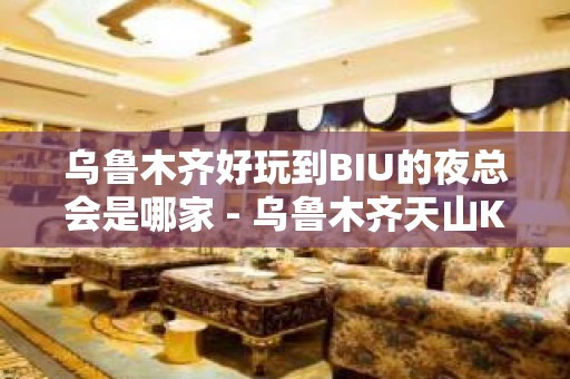 乌鲁木齐好玩到BIU的夜总会是哪家 - 乌鲁木齐天山KTV大全 