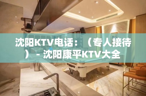 沈阳KTV电话：（专人接待） - 沈阳康平KTV大全 