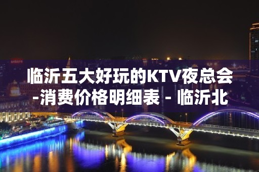 临沂五大好玩的KTV夜总会-消费价格明细表 - 临沂北城新区KTV大全 