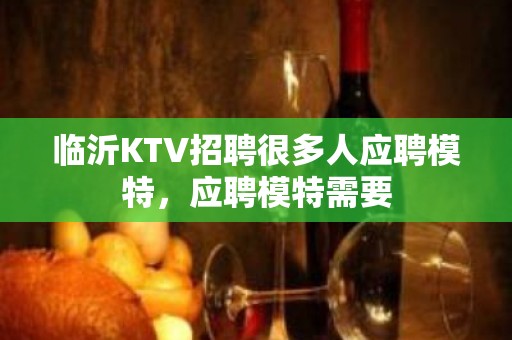 临沂KTV招聘很多人应聘模特，应聘模特需要