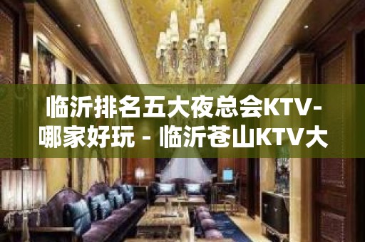 临沂排名五大夜总会KTV-哪家好玩 - 临沂苍山KTV大全 