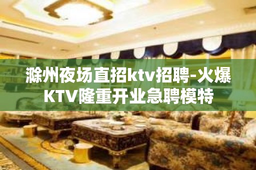 滁州夜场直招ktv招聘-火爆KTV隆重开业急聘模特