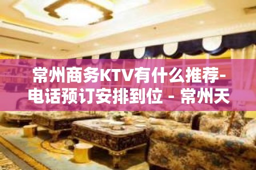 常州商务KTV有什么推荐-电话预订安排到位 - 常州天宁KTV大全 