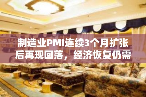 制造业PMI连续3个月扩张后再现回落，经济恢复仍需政策支持