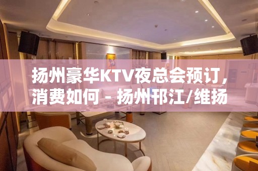 扬州豪华KTV夜总会预订，消费如何 - 扬州邗江/维扬KTV大全 