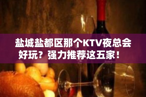 盐城盐都区那个KTV夜总会好玩？强力推荐这五家！ - 盐城盐都KTV大全 