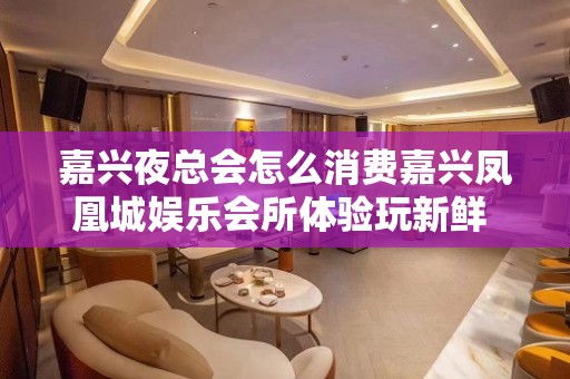 嘉兴夜总会怎么消费嘉兴凤凰城娱乐会所体验玩新鲜 – 嘉兴海宁西山公园KTV排名大全