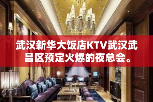 武汉新华大饭店KTV武汉武昌区预定火爆的夜总会。