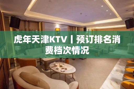 虎年天津KTV丨预订排名消费档次情况