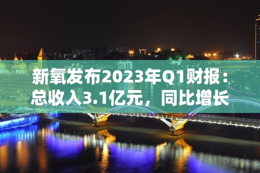 新氧发布2023年Q1财报：总收入3.1亿元，同比增长3.2%