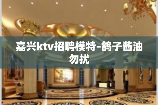 嘉兴ktv招聘模特–鸽子酱油勿扰