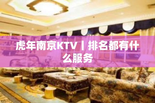 虎年﻿南京KTV丨排名都有什么服务