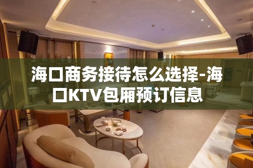 海口商务接待怎么选择-海口KTV包厢预订信息