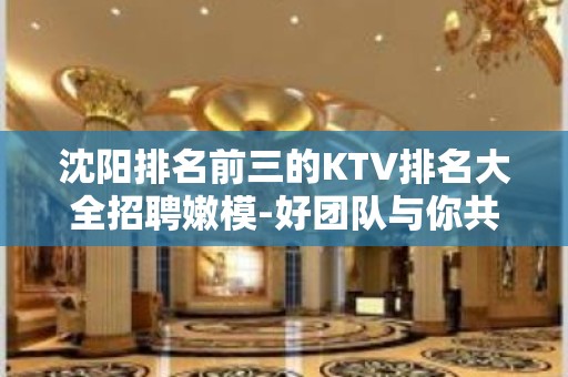 沈阳排名前三的KTV排名大全招聘嫩模-好团队与你共创未来