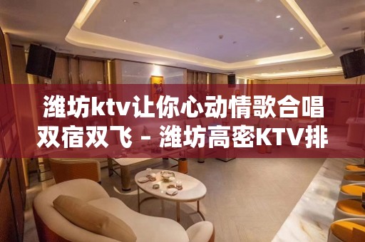 潍坊ktv让你心动情歌合唱双宿双飞 – 潍坊高密KTV排名大全