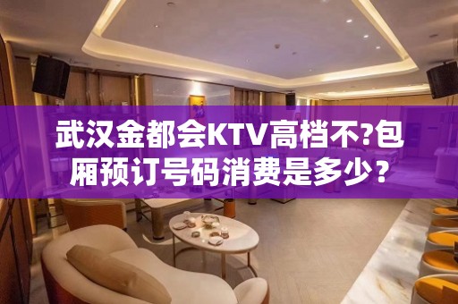 武汉金都会KTV高档不?包厢预订号码消费是多少？