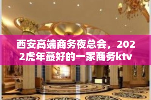 西安高端商务夜总会，2022虎年蕞好的一家商务ktv