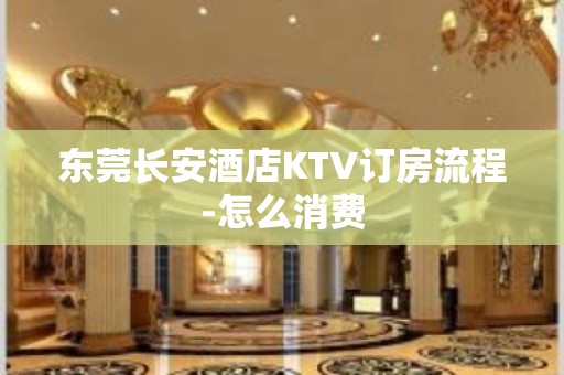 东莞长安酒店KTV订房流程-怎么消费