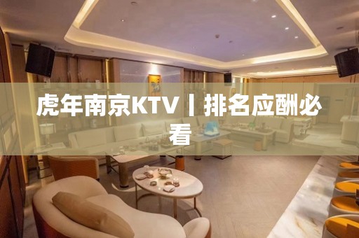 虎年﻿南京KTV丨排名应酬必看