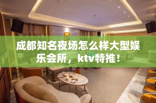 成都知名夜场怎么样大型娱乐会所，ktv特推！