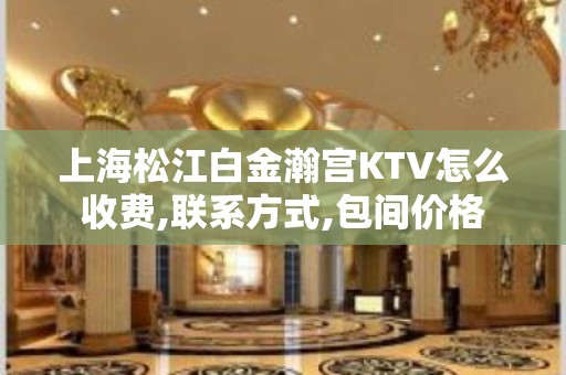 上海松江白金瀚宫KTV怎么收费,联系方式,包间价格