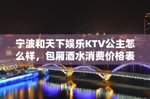 宁波和天下娱乐KTV公主怎么样，包厢酒水消费价格表。