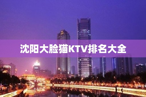 沈阳大脸猫KTV排名大全