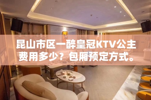 昆山市区一醉皇冠KTV公主费用多少？包厢预定方式。