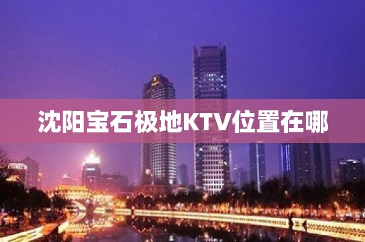 沈阳宝石极地KTV位置在哪