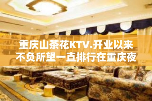 重庆山茶花KTV.开业以来不负所望一直排行在重庆夜场榜首