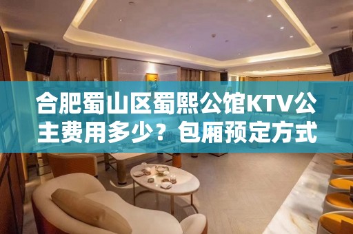 合肥蜀山区蜀熙公馆KTV公主费用多少？包厢预定方式。