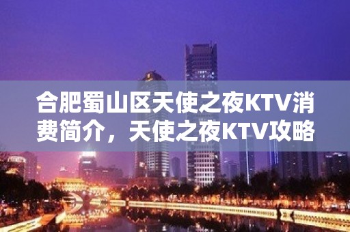 合肥蜀山区天使之夜KTV消费简介，天使之夜KTV攻略玩伐。