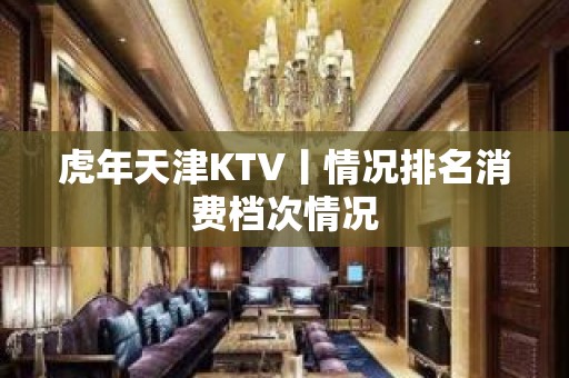 虎年天津KTV丨情况排名消费档次情况