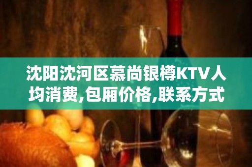 沈阳沈河区慕尚银樽KTV人均消费,包厢价格,联系方式