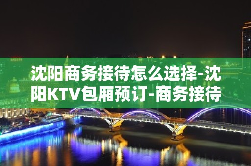 沈阳商务接待怎么选择-沈阳KTV包厢预订-商务接待场所