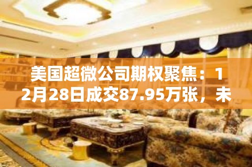 美国超微公司期权聚焦：12月28日成交87.95万张，未平仓合约299.23万张