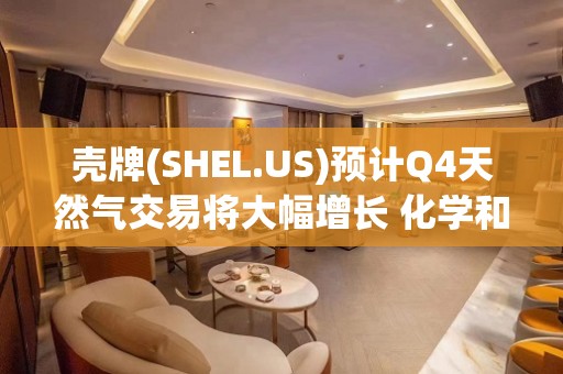 壳牌(SHEL.US)预计Q4天然气交易将大幅增长 化学和石油产品将出现亏损