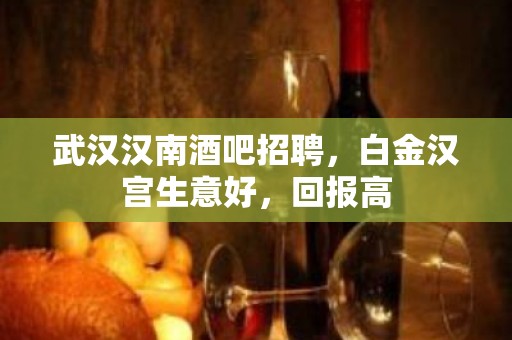 武汉汉南酒吧招聘，白金汉宫生意好，回报高