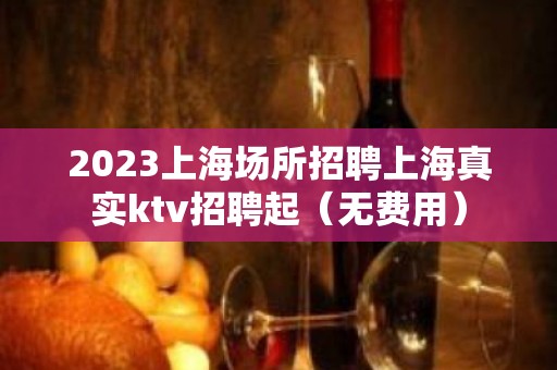 2023上海场所招聘上海真实ktv招聘起（无费用）