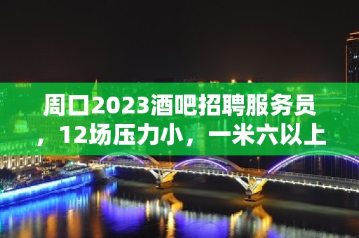 周口2023酒吧招聘服务员，12场压力小，一米六以上