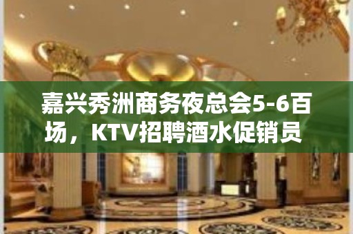 嘉兴秀洲商务夜总会5-6百场，KTV招聘酒水促销员 夜总会服务生