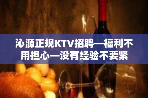 沁源正规KTV招聘—福利不用担心—没有经验不要紧