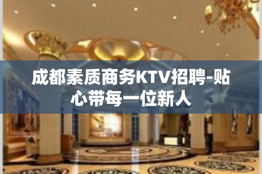 成都素质商务KTV招聘-贴心带每一位新人