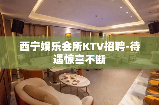 西宁娱乐会所KTV招聘-待遇惊喜不断